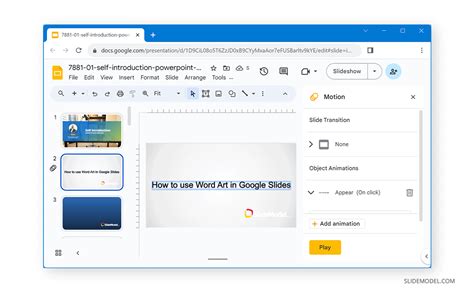 How to Elevate Your Content with Word Art in Google Slides: A Comprehensive Guide